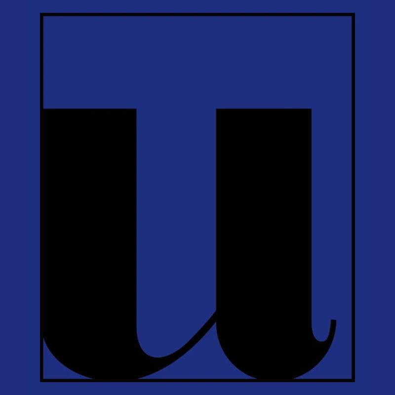 Buchstaben-Alphabet u