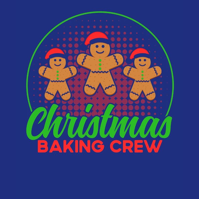 Plätzchenbacken Crew Lebkuchen backen Plätzchen ba