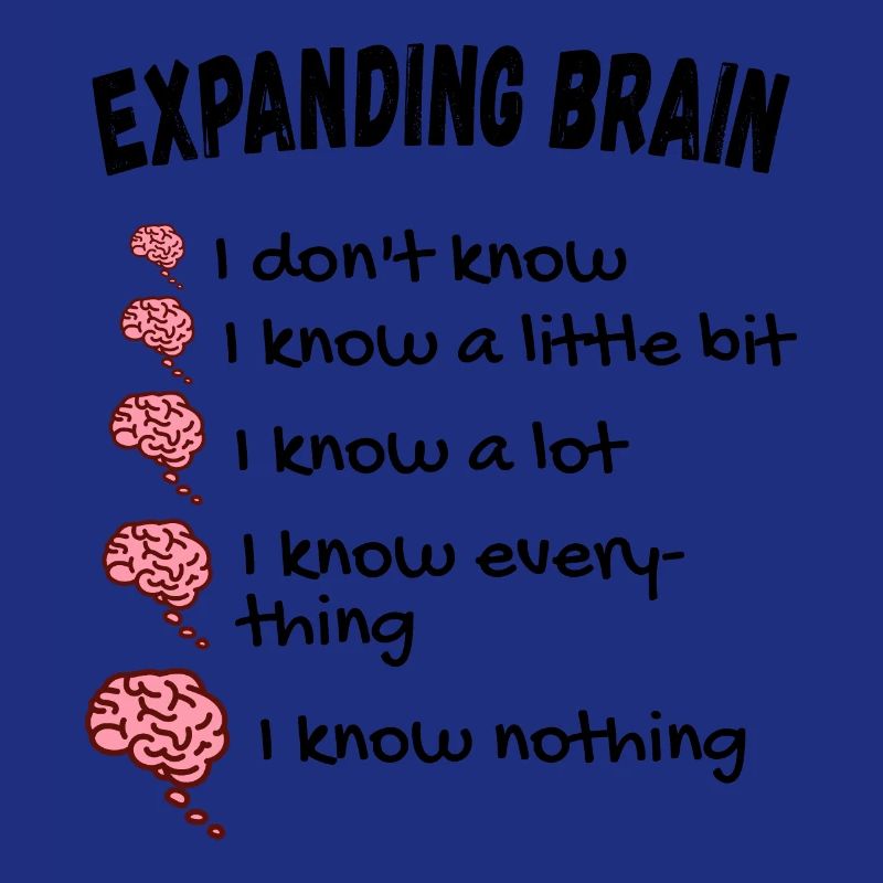 Gehirn erweitern - Expanding Brain Meme
