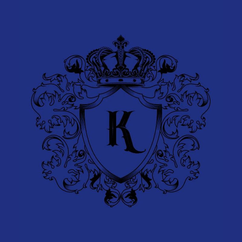 K Buchstabe Wappen