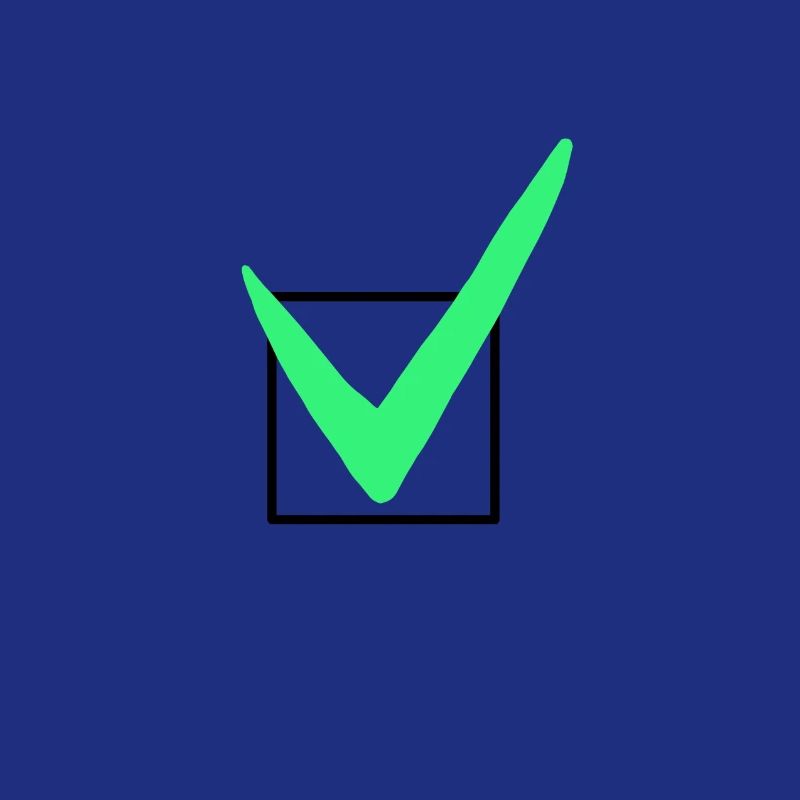 Check mark - sign