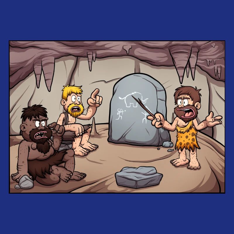 Cavemen Learning