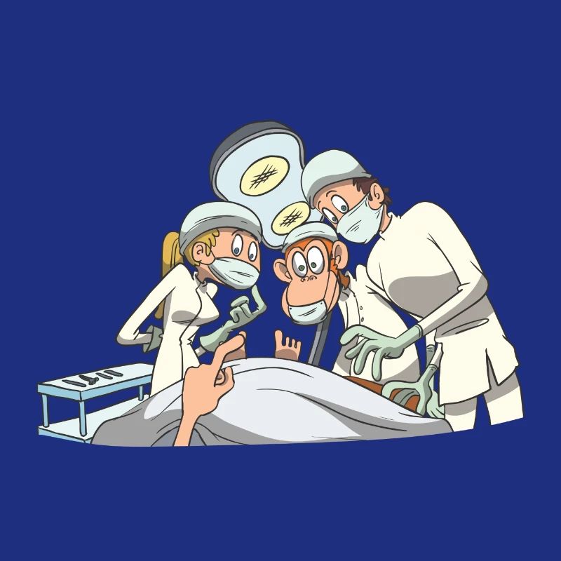 Krankenschwester Pfleger Operation Team Ärzte