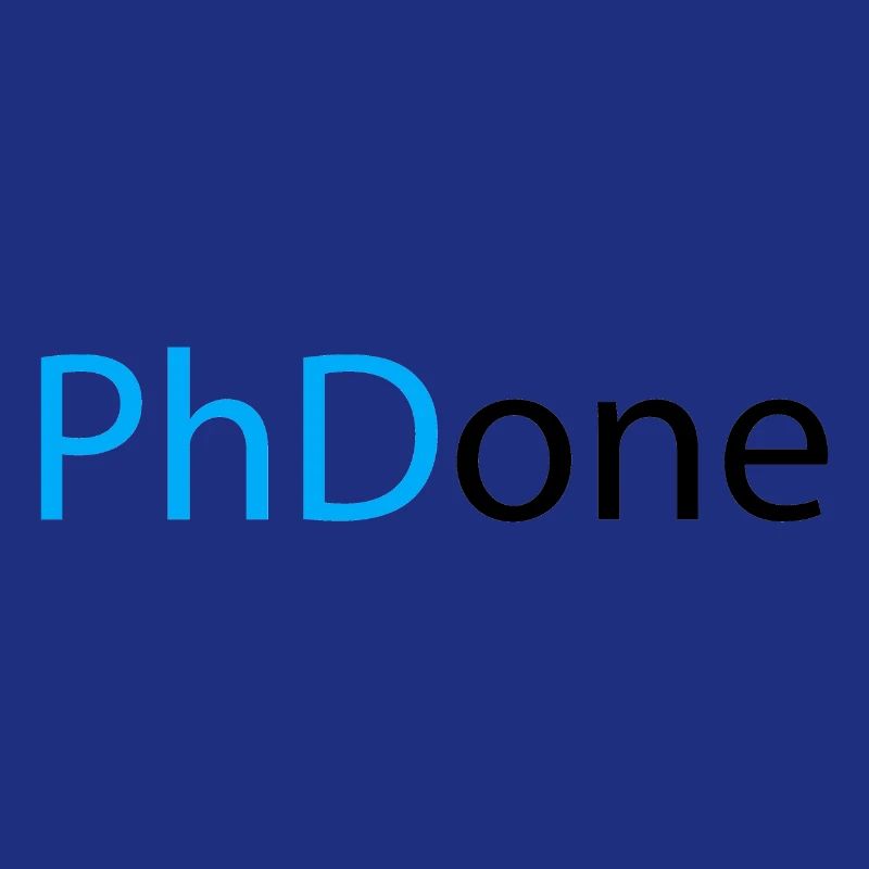 PhD Done Phd Abschluss Geschenk