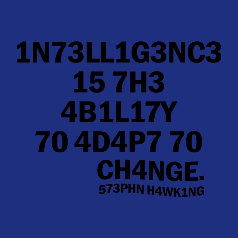 Inteligence Science Saying Physics Gift