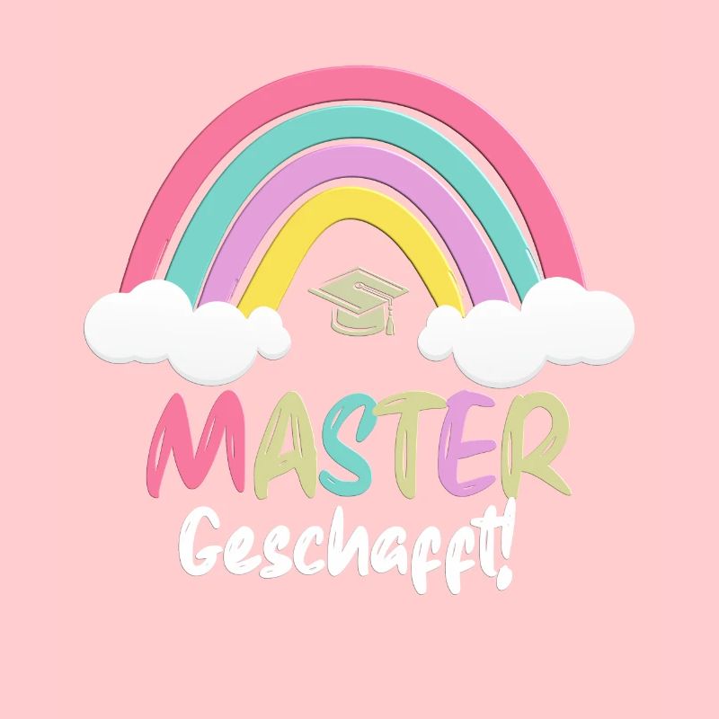 Master Geschafft Masterabschluss Geschenk