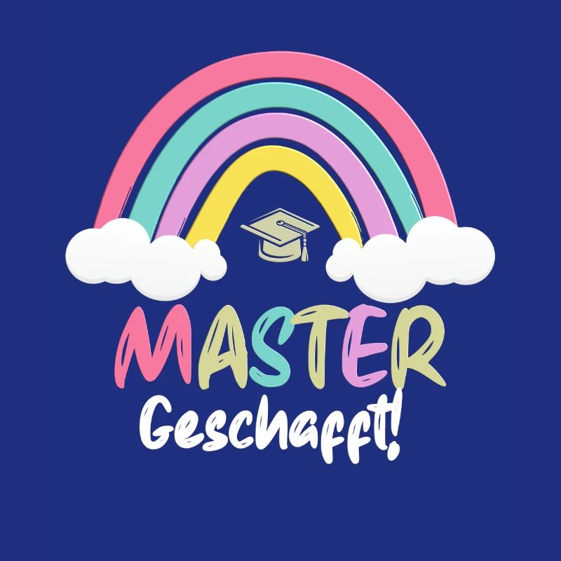 Master Geschafft Masterabschluss Geschenk