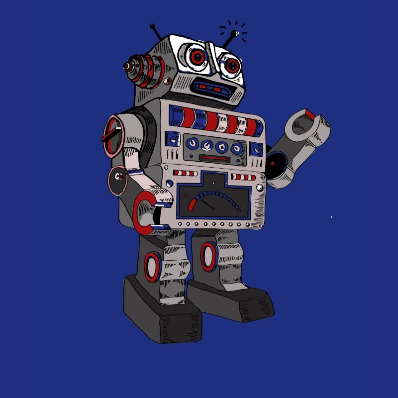 Robby Rob mr. robot scifi android jouet retro pc