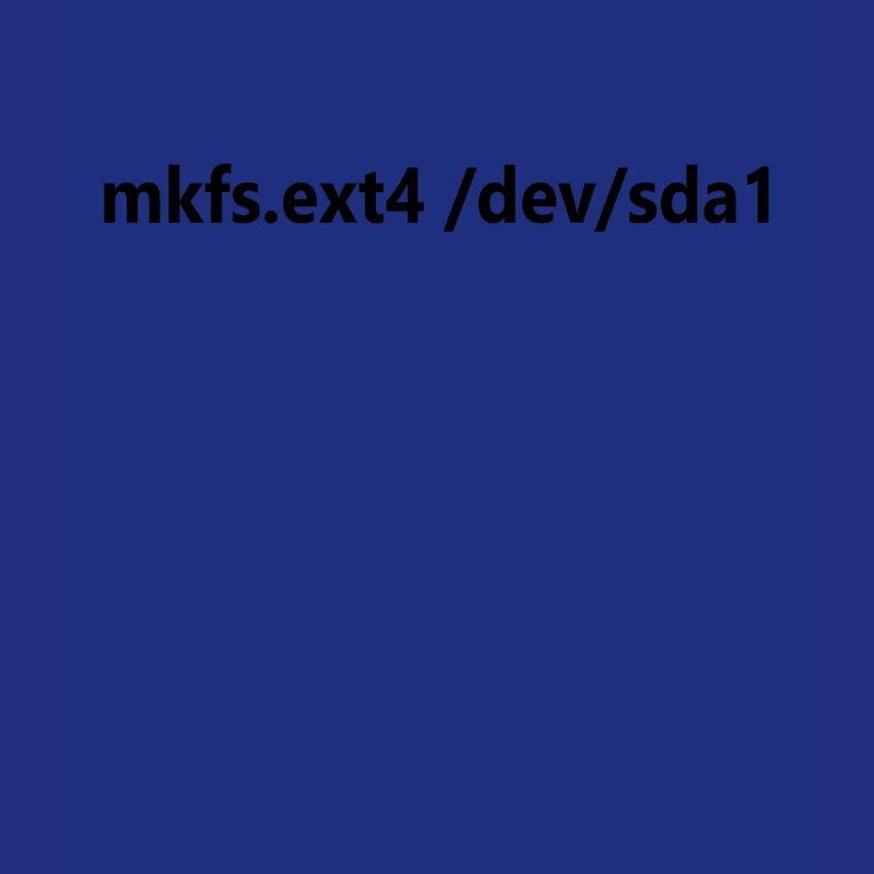 Linux Admin Format de disque dur Linux