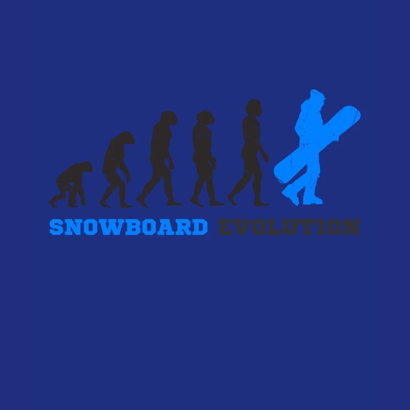 Snowboard Snowboarder Evolution