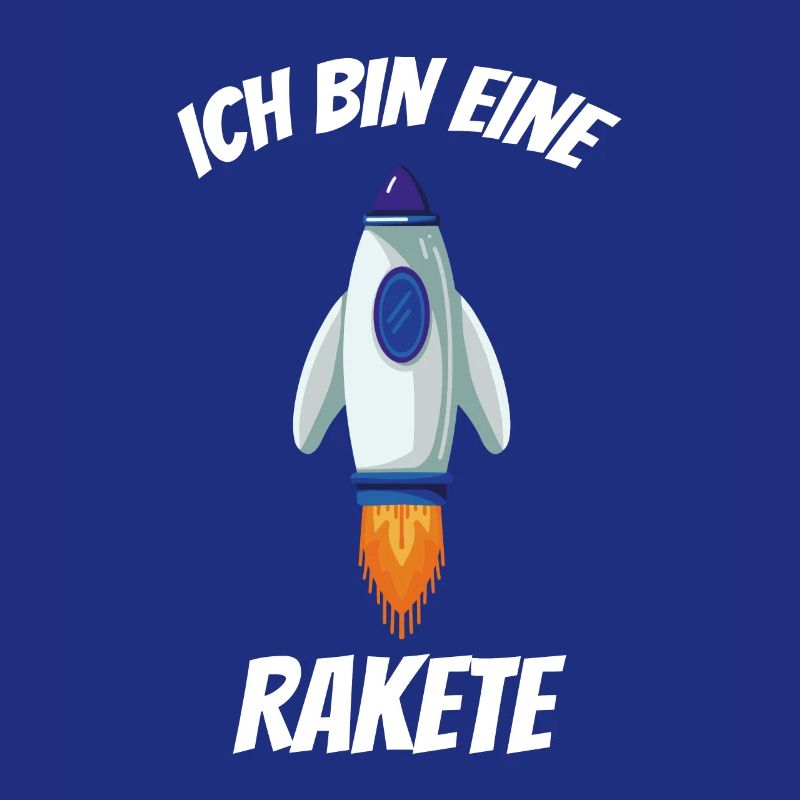 Ich bin eine Rakete