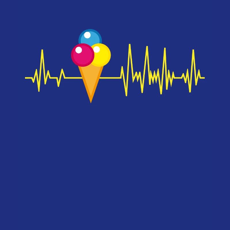 Eiscreme Eis Herzschlag Sommer