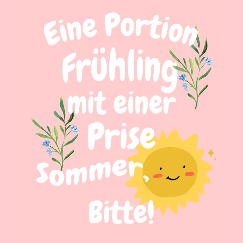Eine Portion Frühling mit einer Prise Sommer Bitte