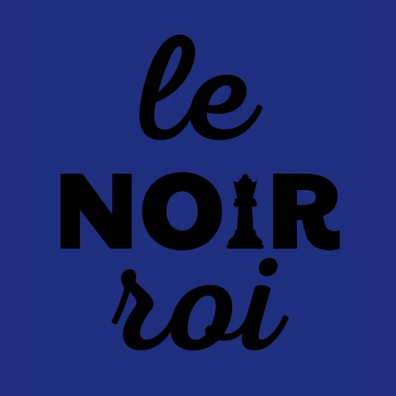 le roi noir jeu d'échecs