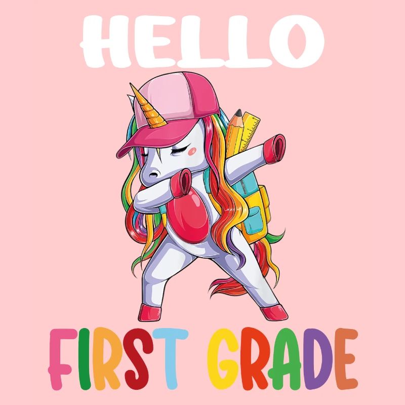 Dabbing Einhorn - Hello First Grade - Einschulung