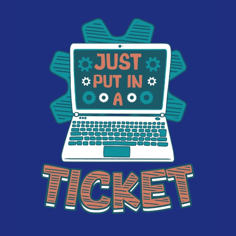 Ouvrez simplement un ticket Help Desk Tech Support