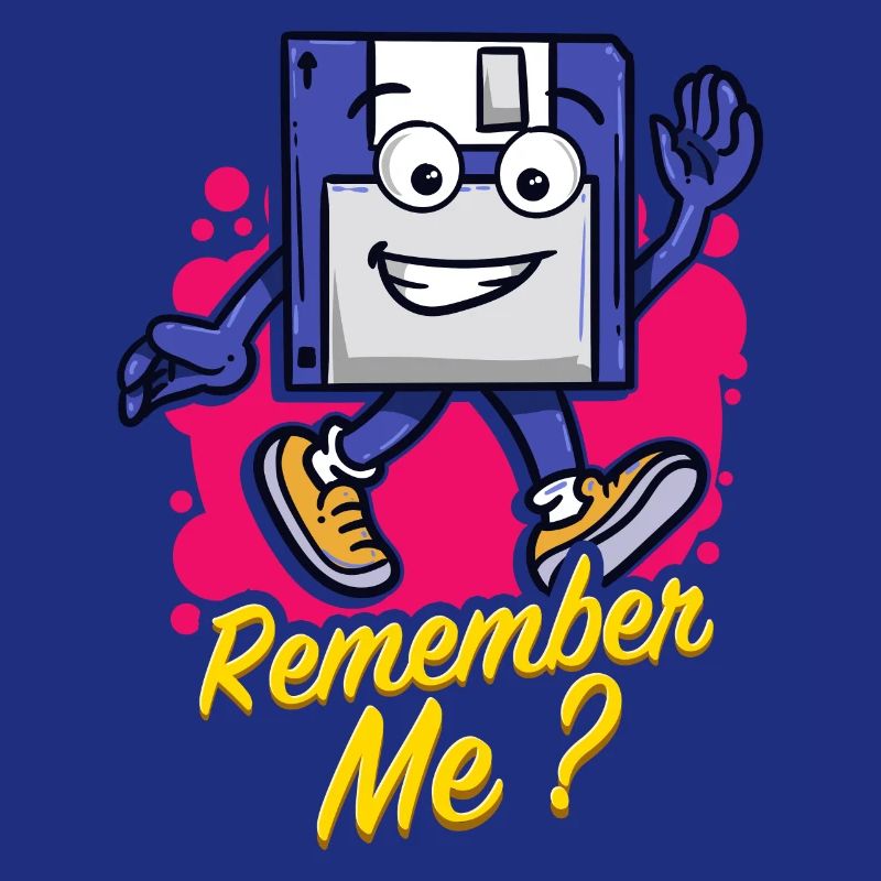 Programmeur Retro-diskette Disquette