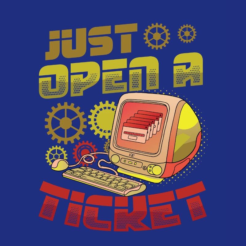 Einfach Ein Ticket Öffnen Help Desk Tech Support