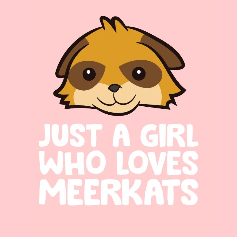 Nur ein Mädchen, das Erdmännchen liebt