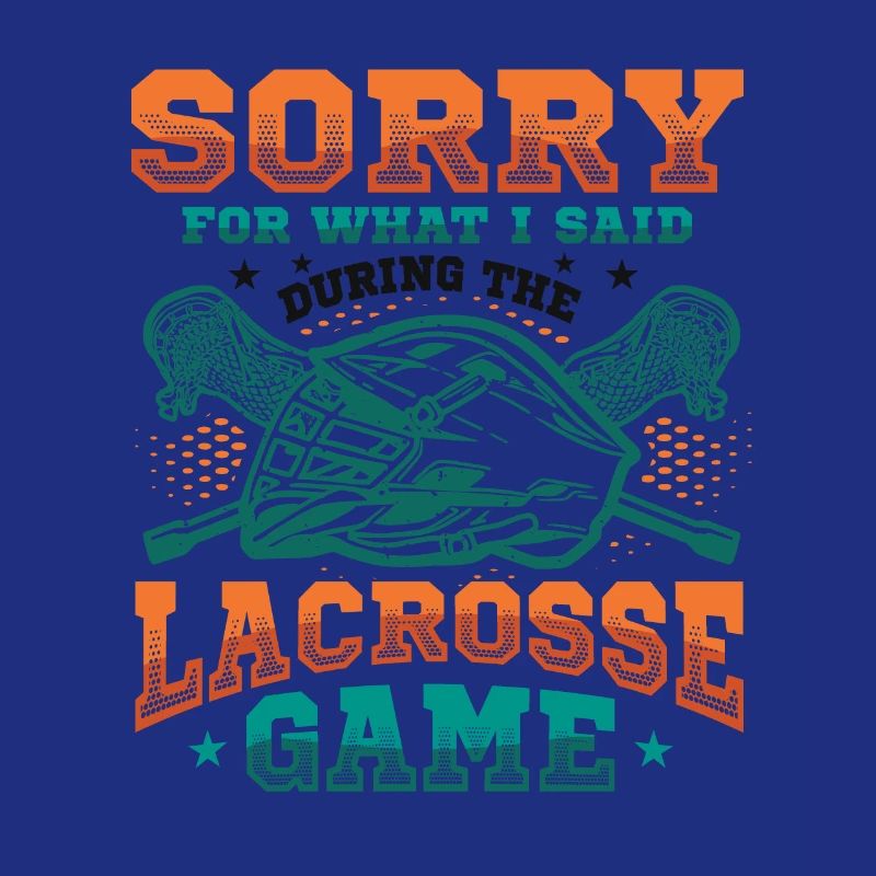 Sorry I did while playing lacrosse