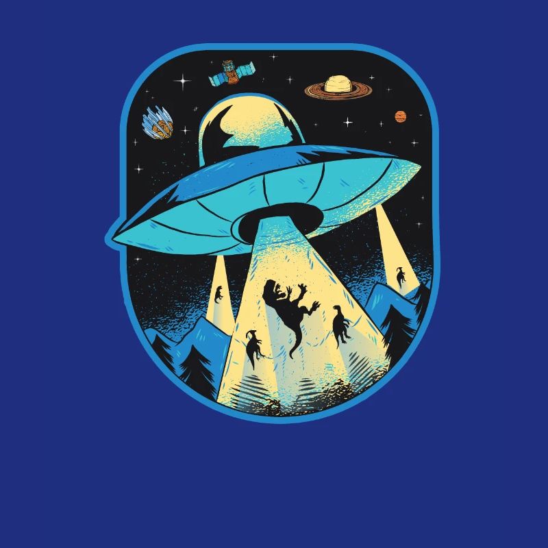 UFO Dinosaur, Alien Abduction