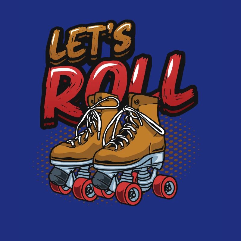 Let's Roll, Roller Blade Skating, Rollschuhläufer