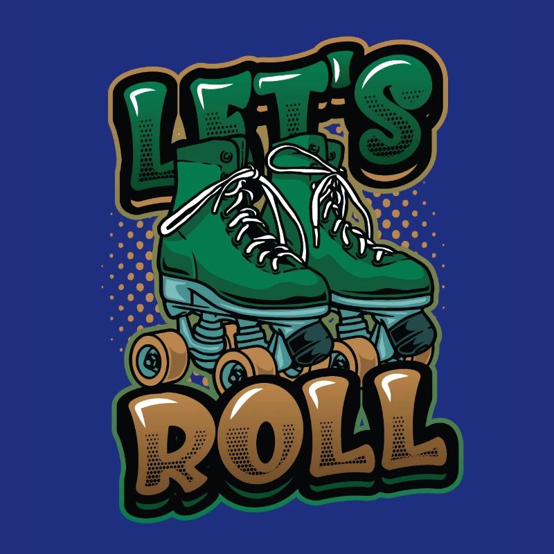 Let's Roll, Roller Blade Skating, Rollschuhläufer