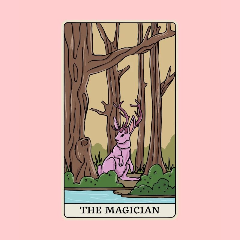 Mythical Creatures Cryptid Tarot Design pour