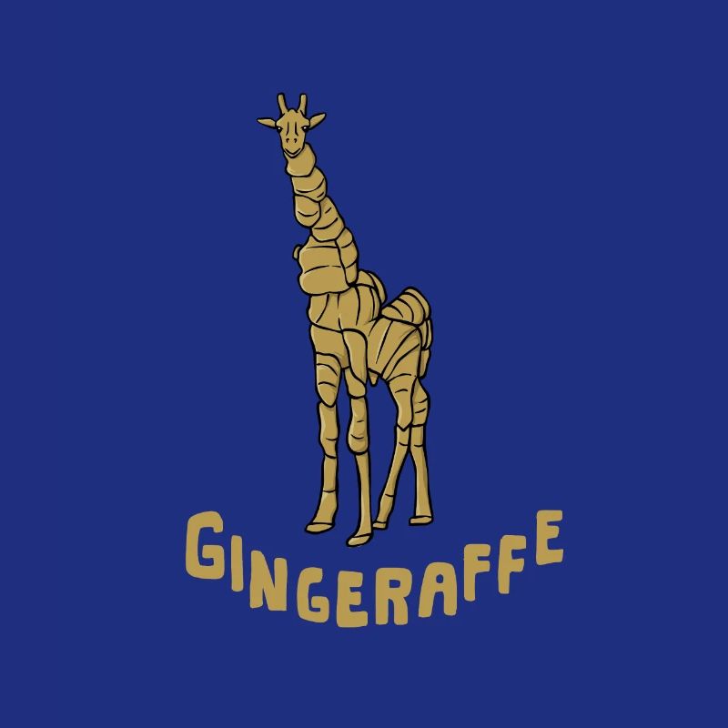 Tiere Ingwer "gingeraffer" Giraffe