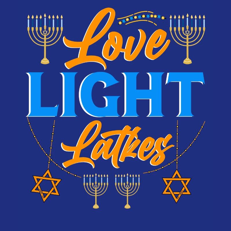 Hanoukka Hanoukka Dreidel Latkes Hanoukka