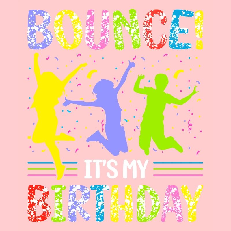 Trampolin Geburtstagsparty