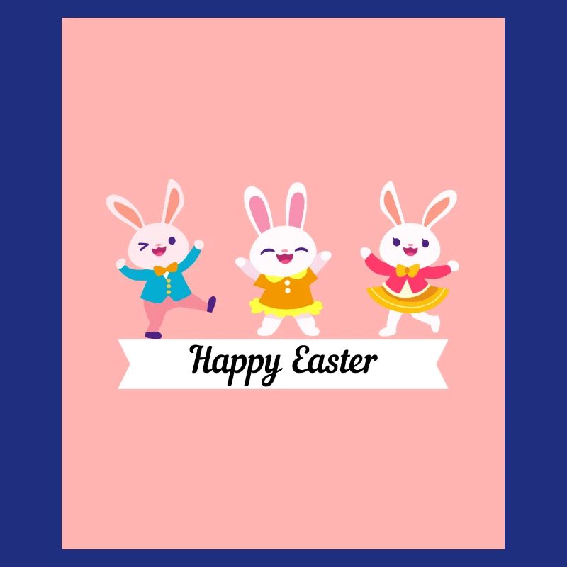 Osterhase – Happy Easter Vers.4