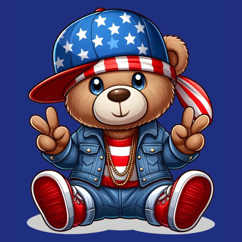 Cooler Teddybär