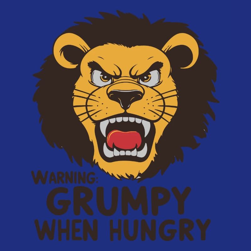 GRUMPY WHEN HUNGRY
