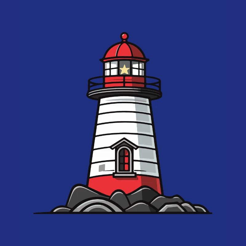 Leuchtturm Symbol