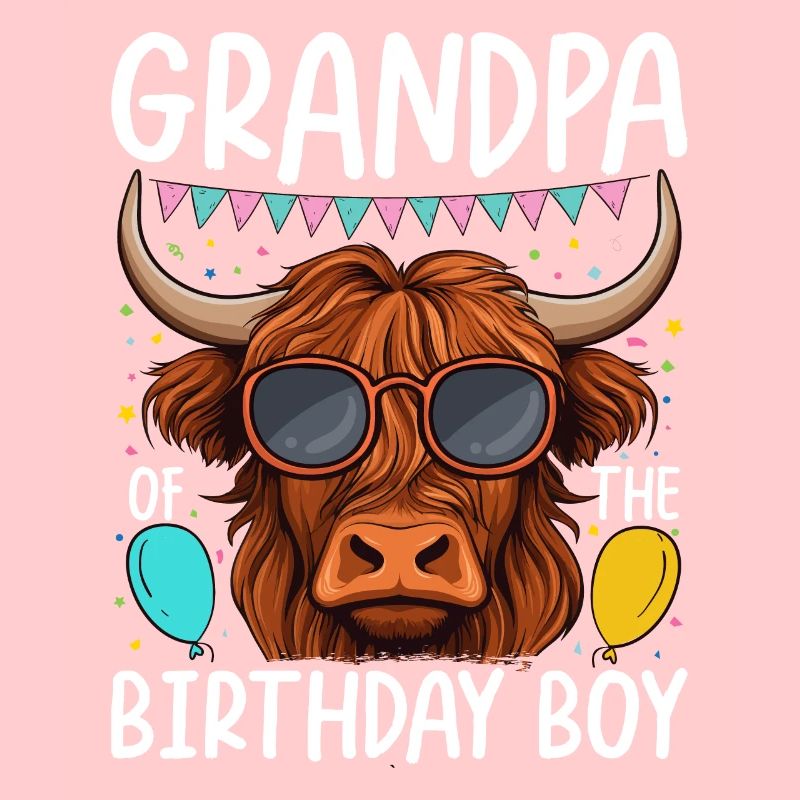Papi du garçon d’anniversaire
