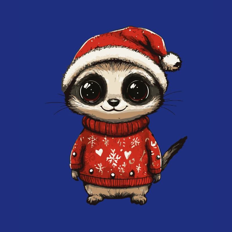 Bande dessinée de Noël de suricate
