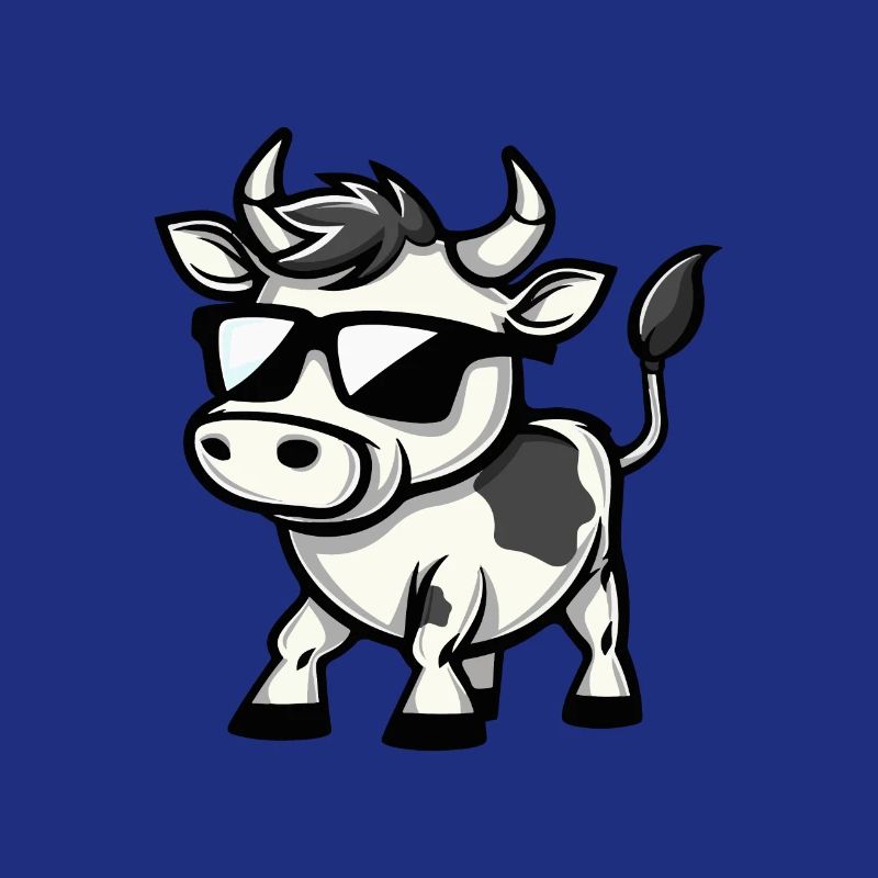 Cow Comic Cool