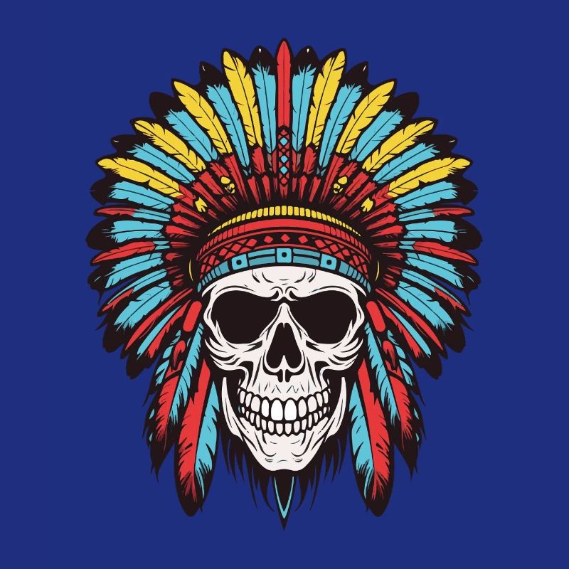 Crâne de chef indien Apache