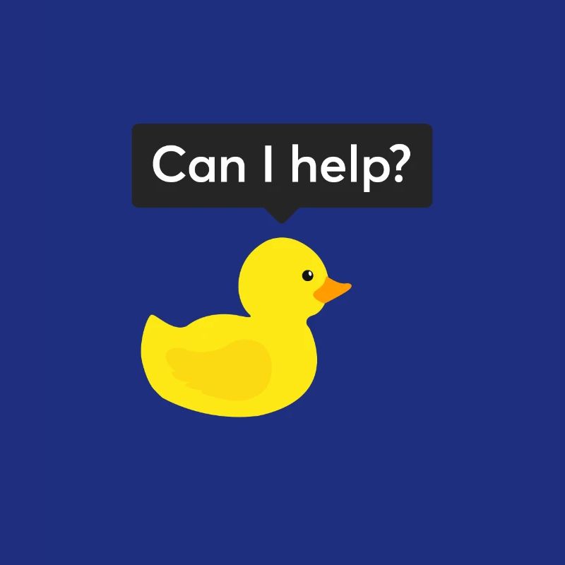 Programmierer Gummiente Debugging