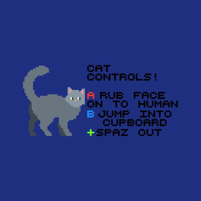 Cat Controls Pixels