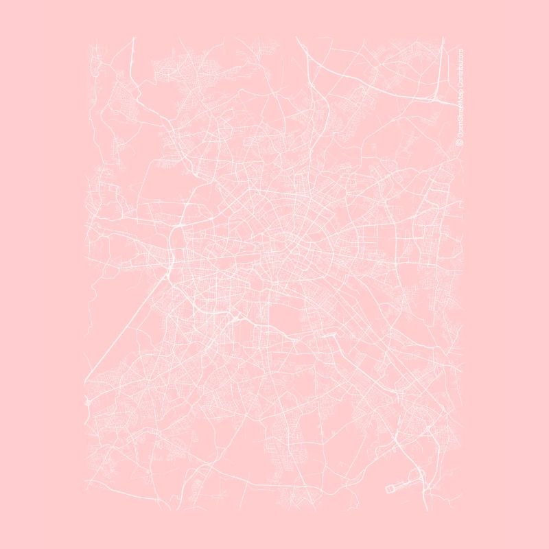 Berlin plan et rues minimes