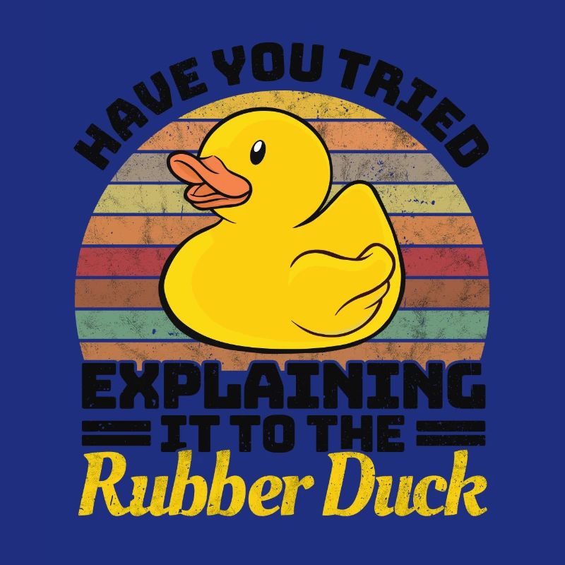 Programmeur Programmation Canard Caoutchouc Canard