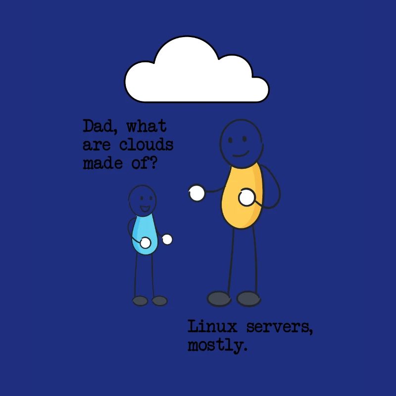 De quoi sont faits les nuages? Serveurs Linux principalement!