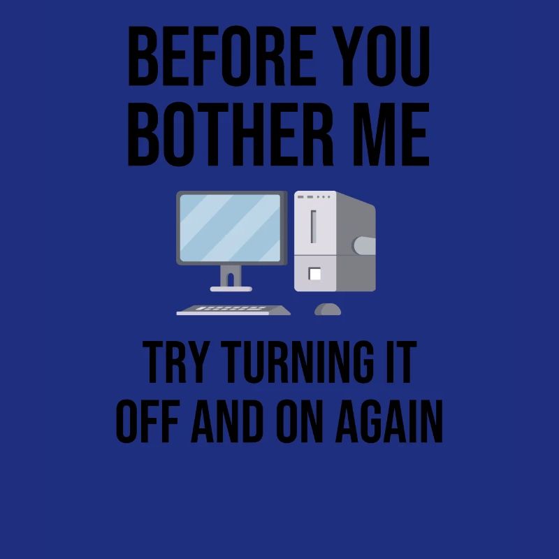 Gift IT Support IT Help Desk Dire drôle