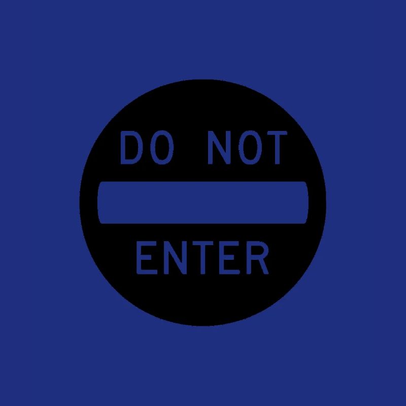 Do not enter Einbahnstraße Stop Schild Lustig
