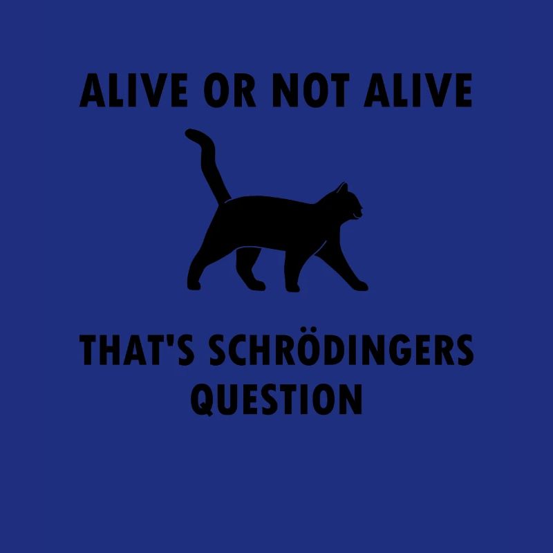Schrödingers Katze - Physiker Geschenk Physik Nerd