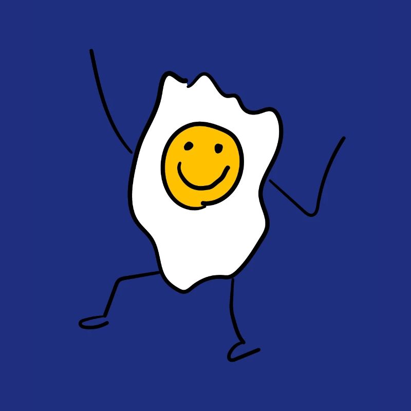 Ei Gelb lustiges Geschenk Eigelb Eier Spiegelei