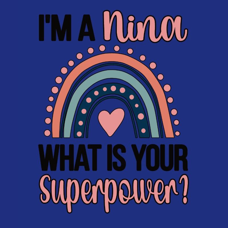 Nina Oma Muttertag Geschenk Nina Großmutter Süß