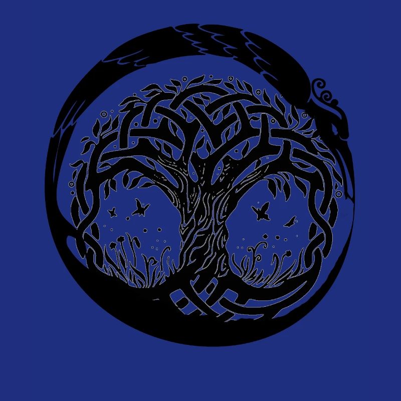 Celtic Ireland Viking Celtic Knot Pattern Tree